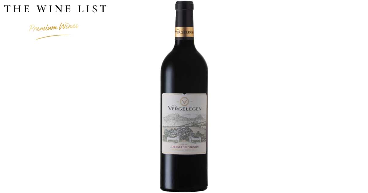 Vergelegen Cabernet Sauvignon Reserve 2021 | The Wine List Nederlands